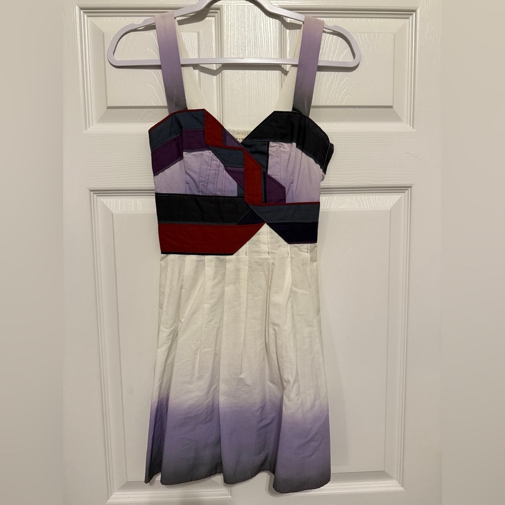 silence + noise Colorblock Sleeveless Dress - XS